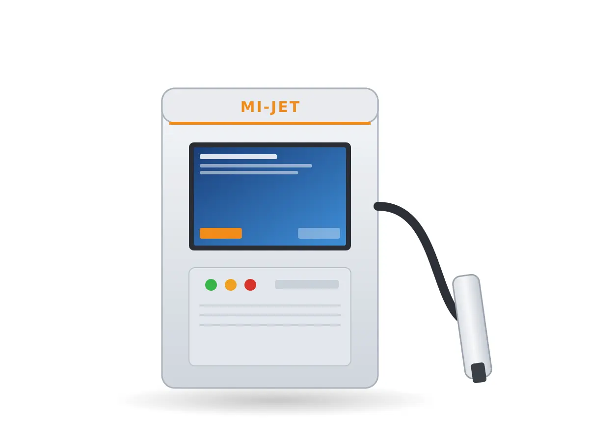 Máy In Phun Liên Tục MI-JET 1000 Pro
